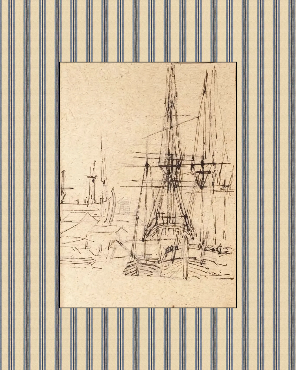 Sailboat Sketch I