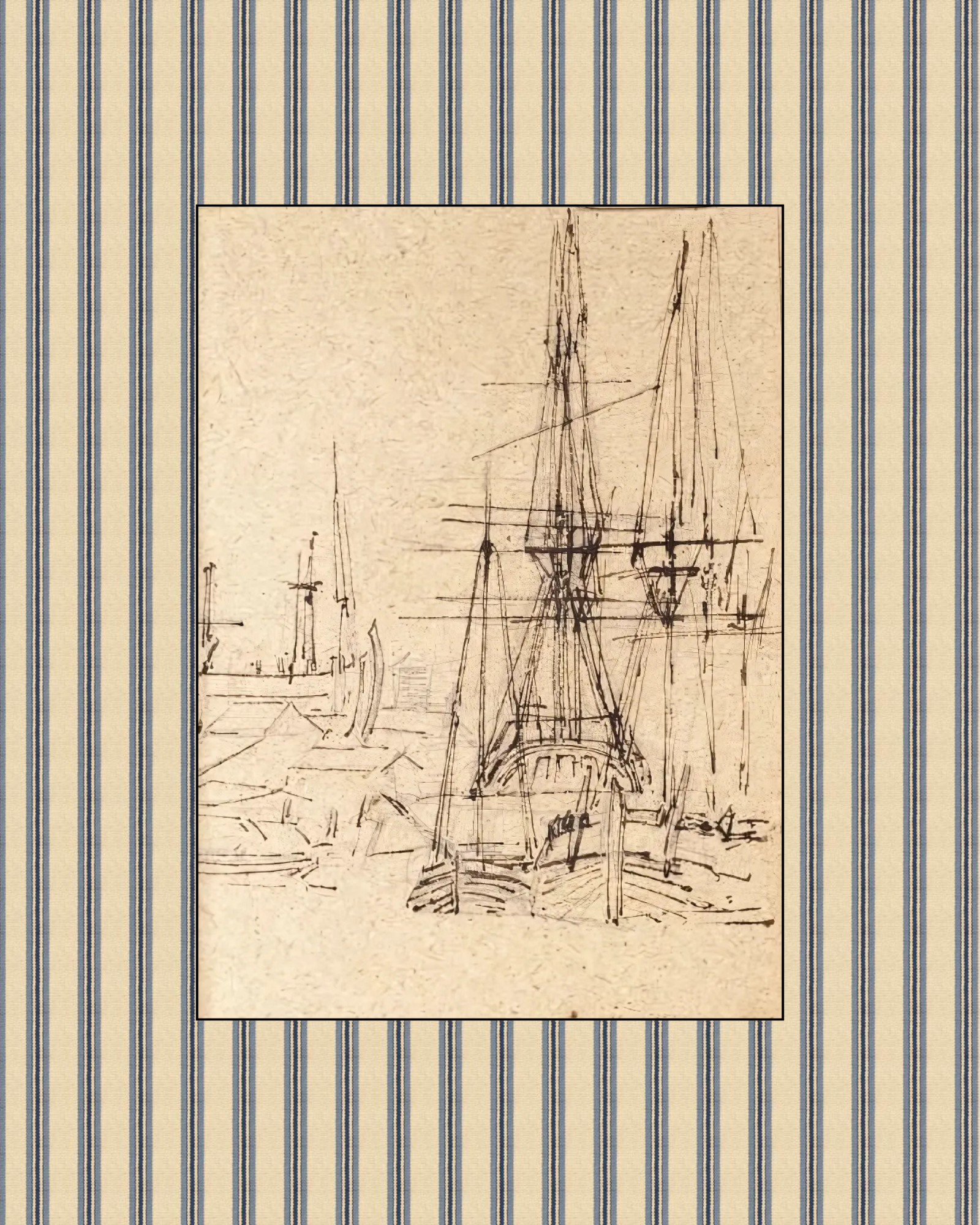 Sailboat Sketch I