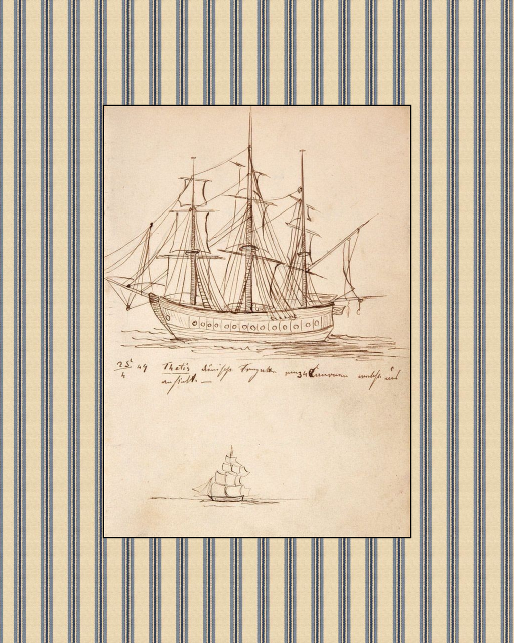 Sailboat Sketch III