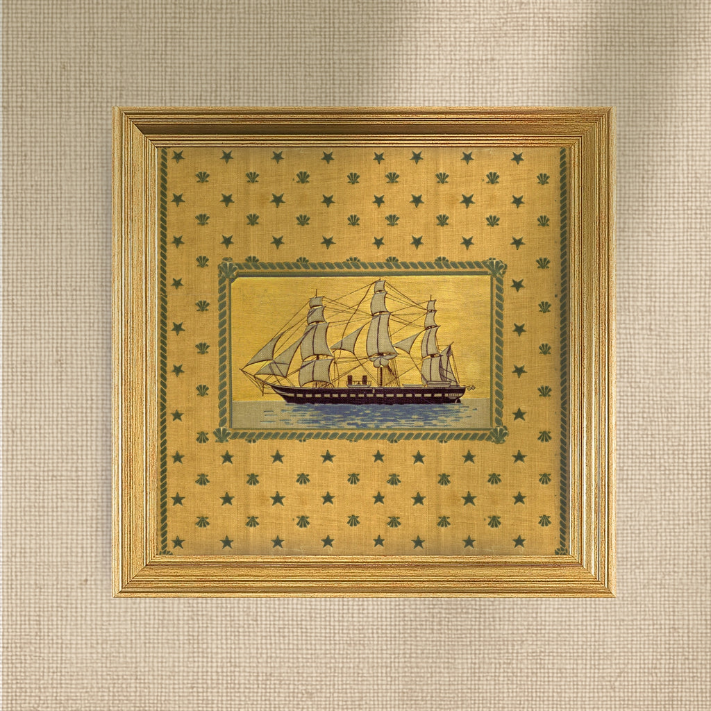 Vintage Gold Boat