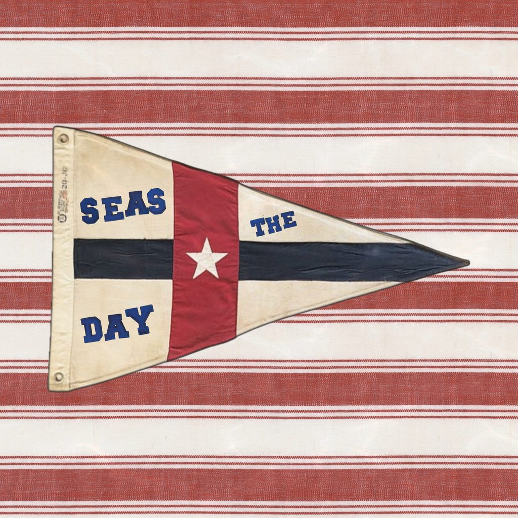 Seas the Day - Nautical Flag