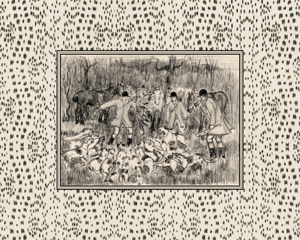 Dalmatian Hunting Dogs
