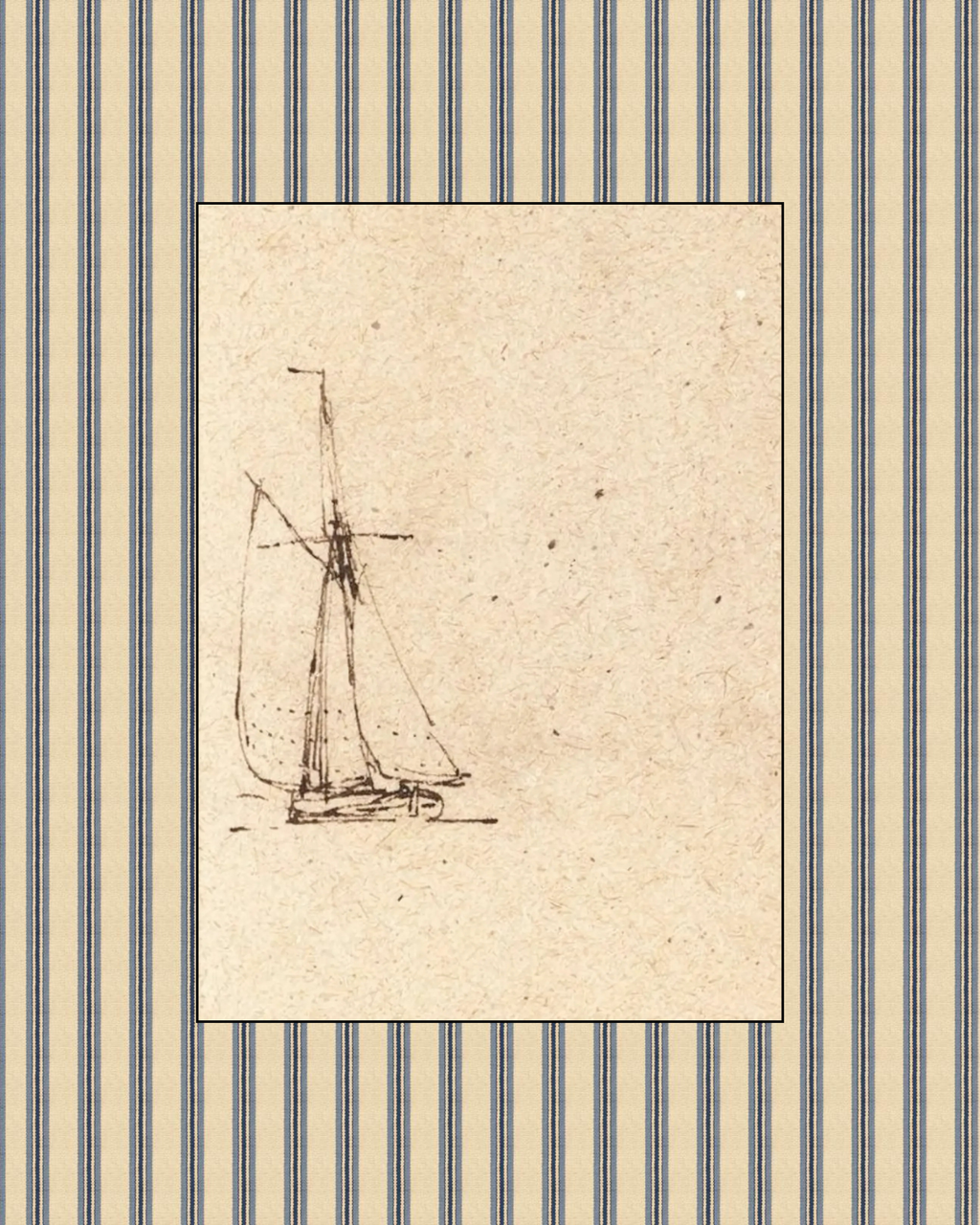 Sailboat Sketch II