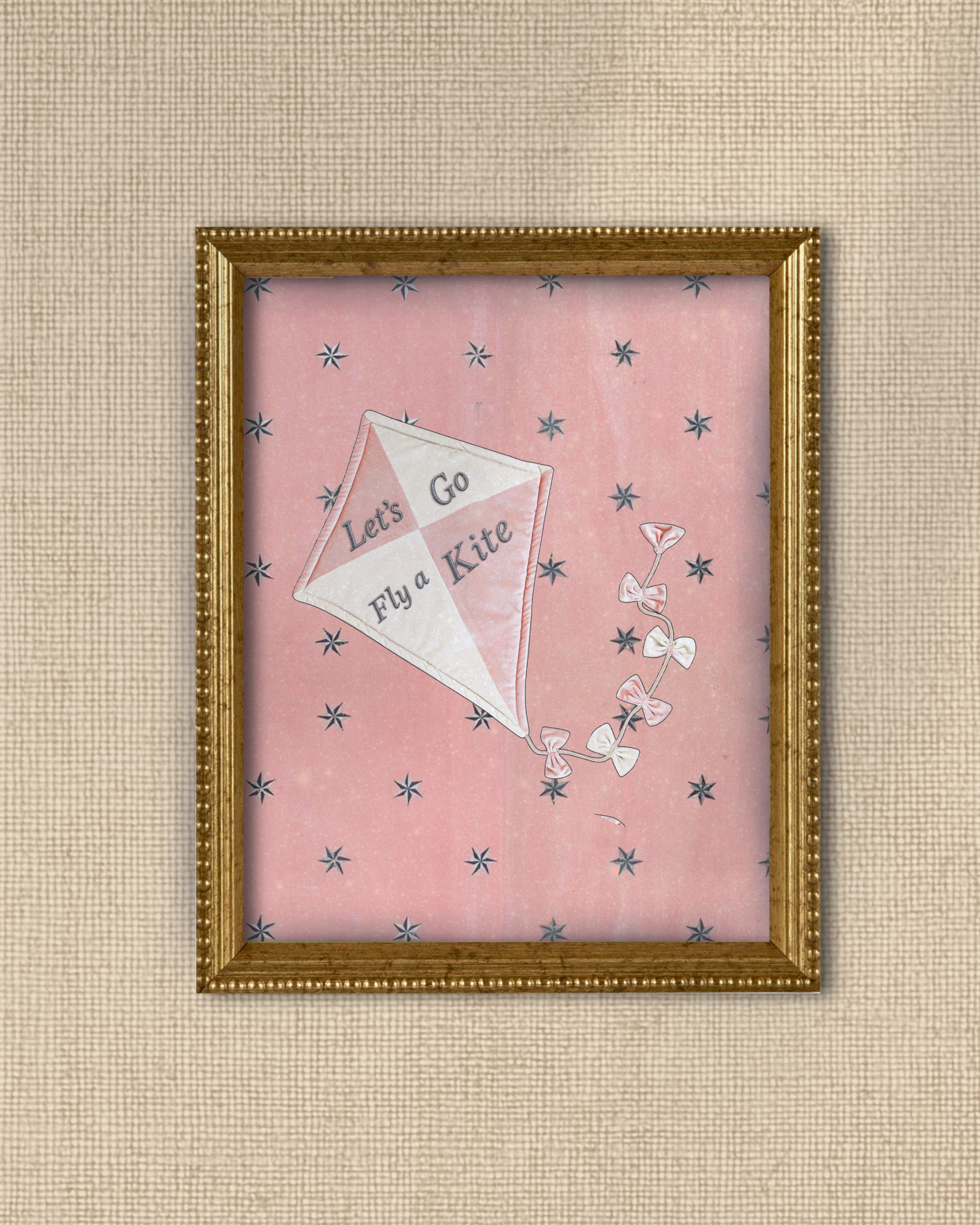 Let's Go Fly A Kite - Pink