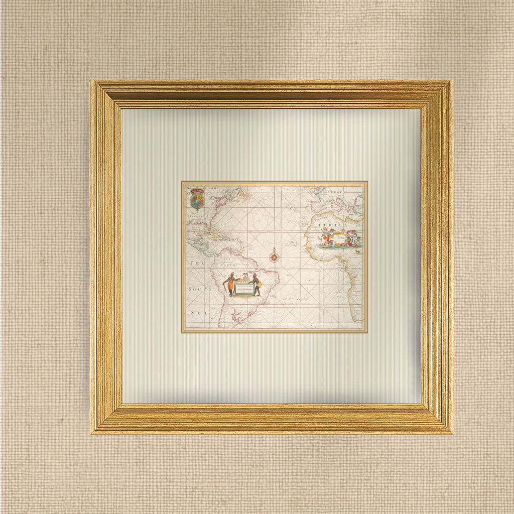 Vintage Map - Atlantic