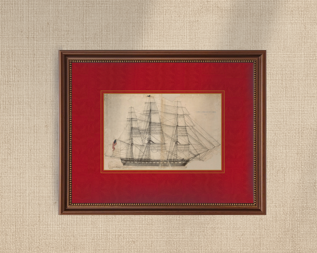 USS Vintage Frigate Boat Plan