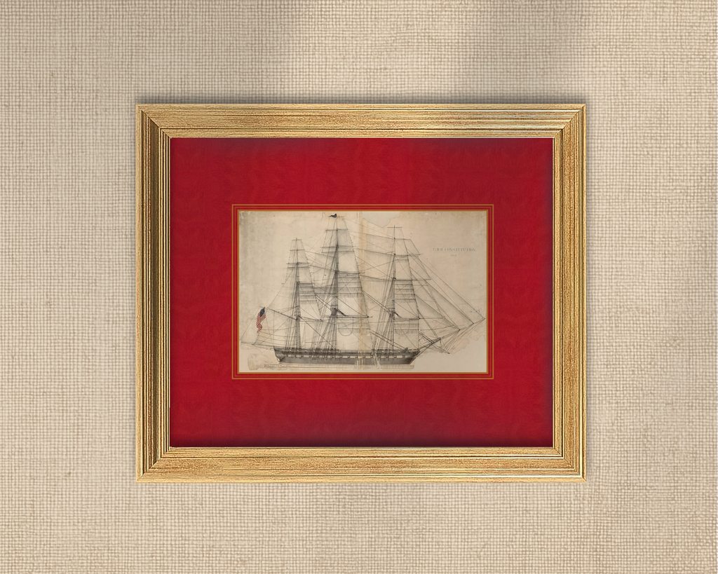 USS Vintage Frigate Boat Plan