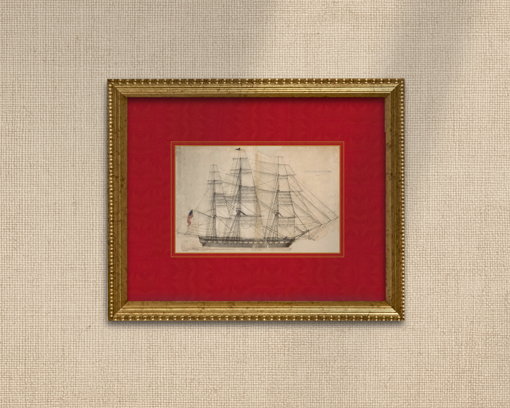 USS Vintage Frigate Boat Plan