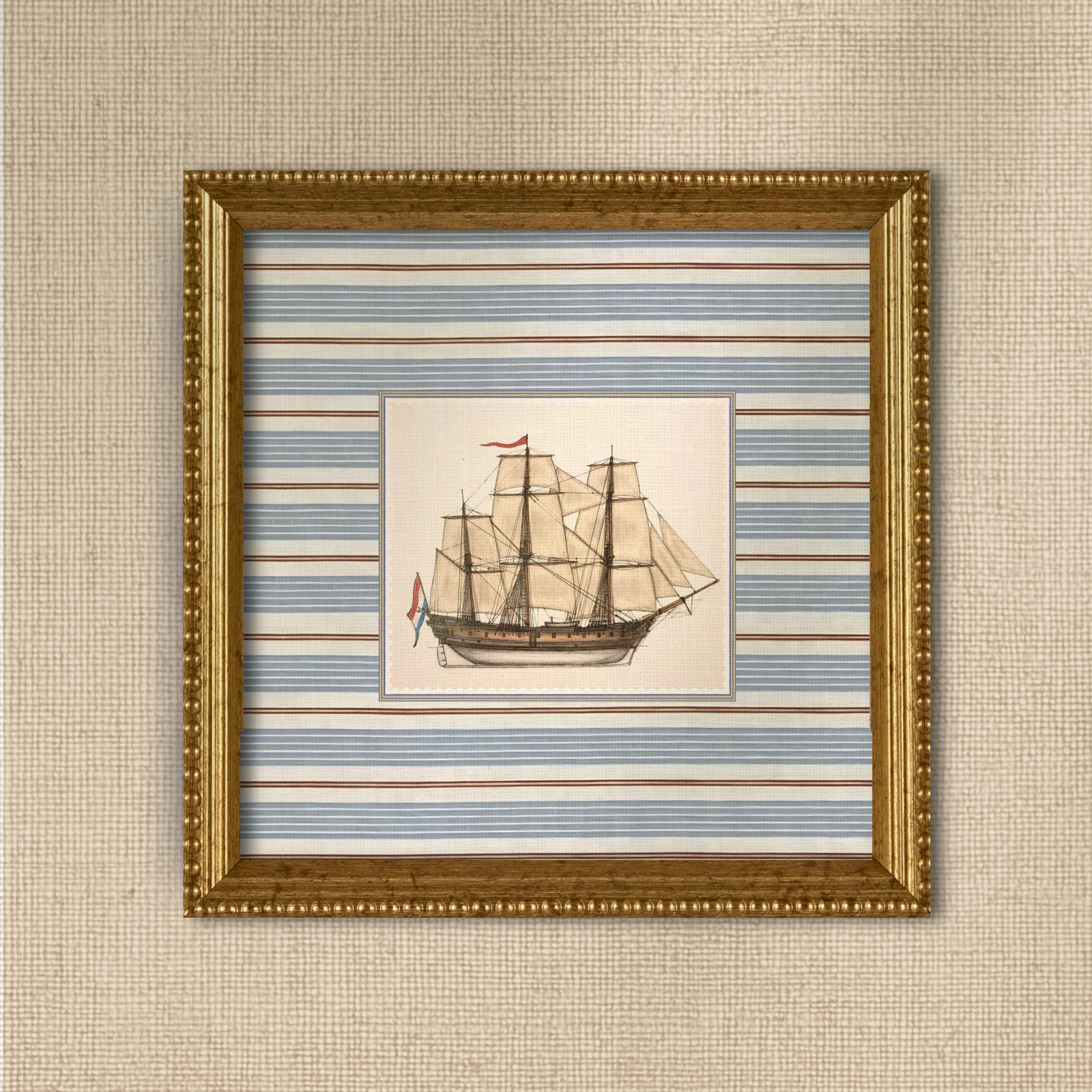 Vintage Sailboat I