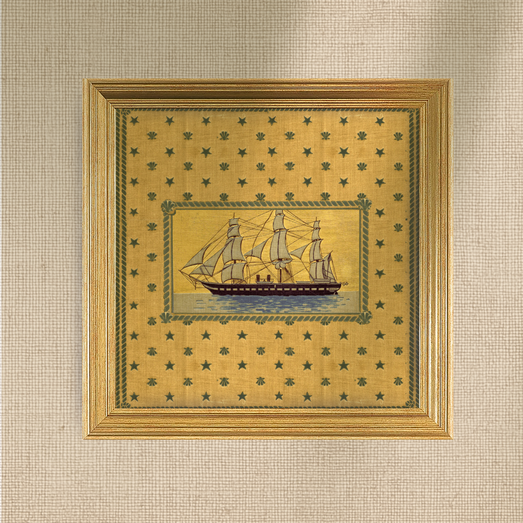 Vintage Gold Boat