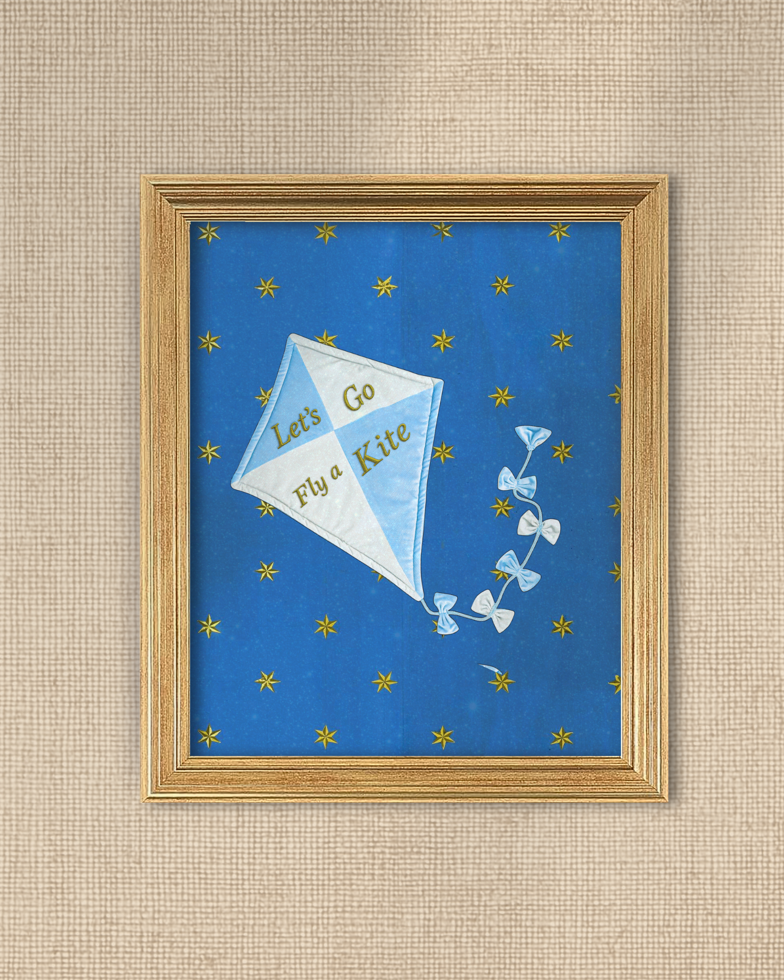 Let's Go Fly a Kite - Blue