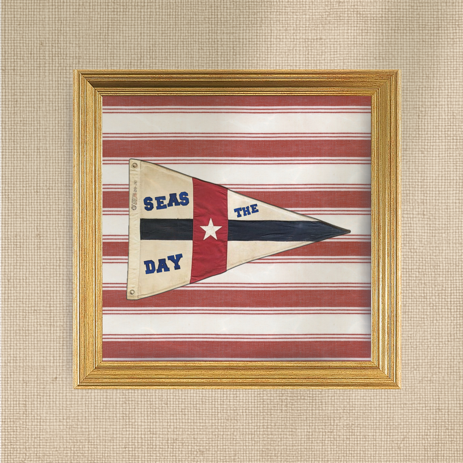 Seas the Day - Nautical Flag