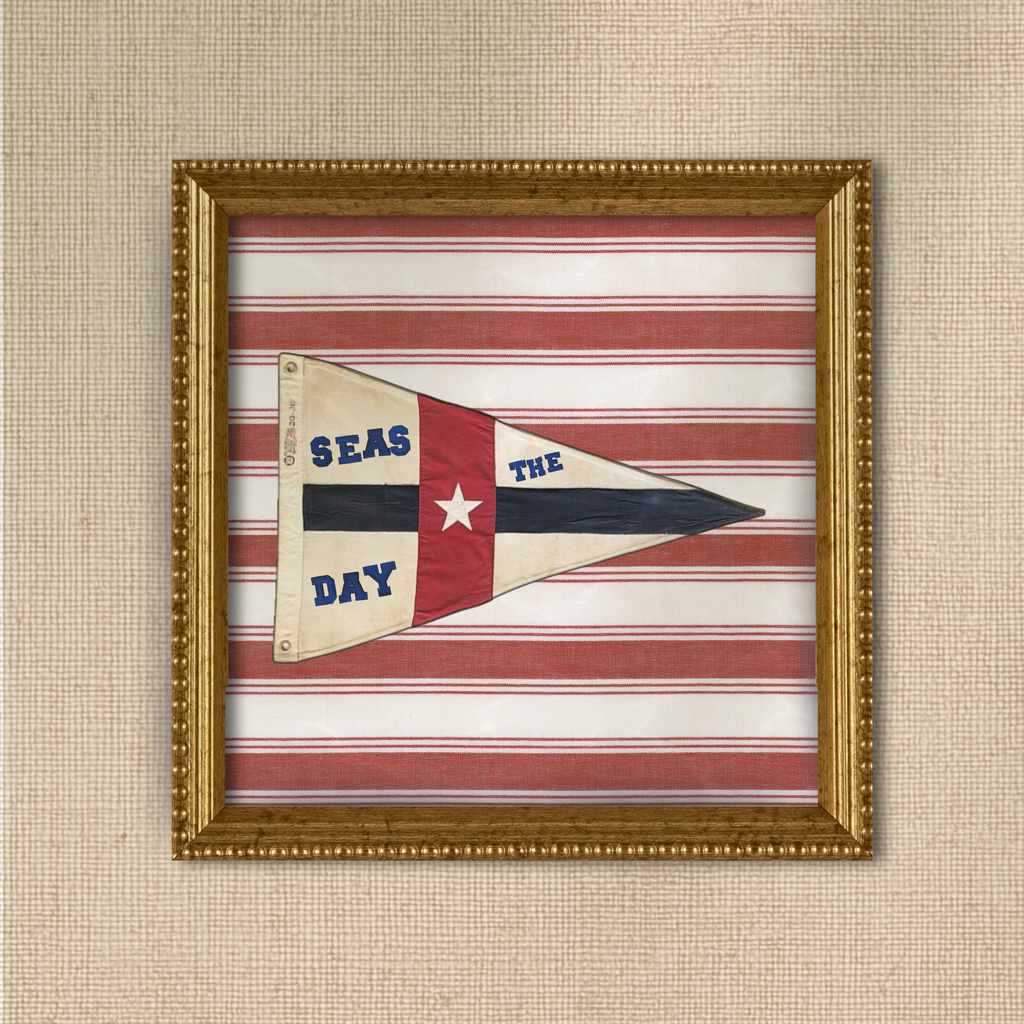 Seas the Day - Nautical Flag