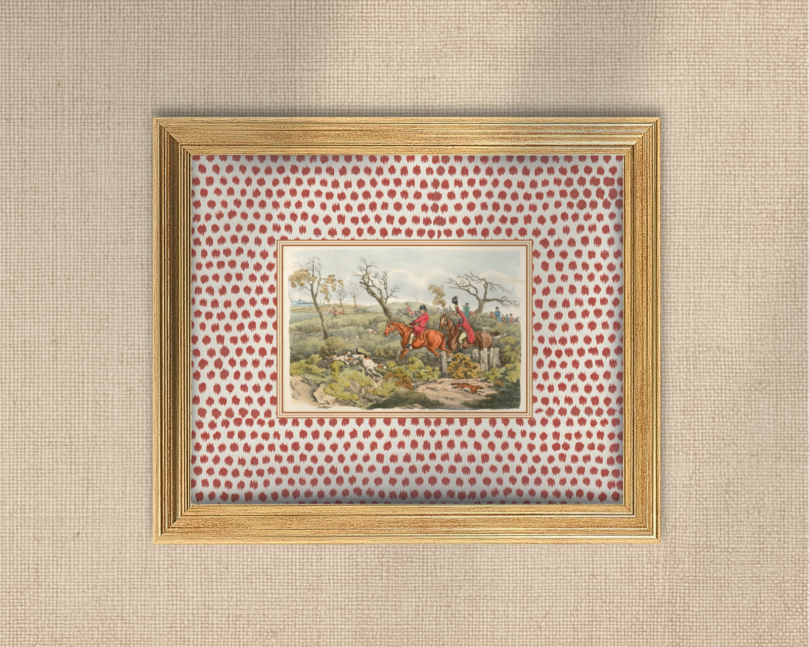 Sporting Sketch 2 - Fox Hunting