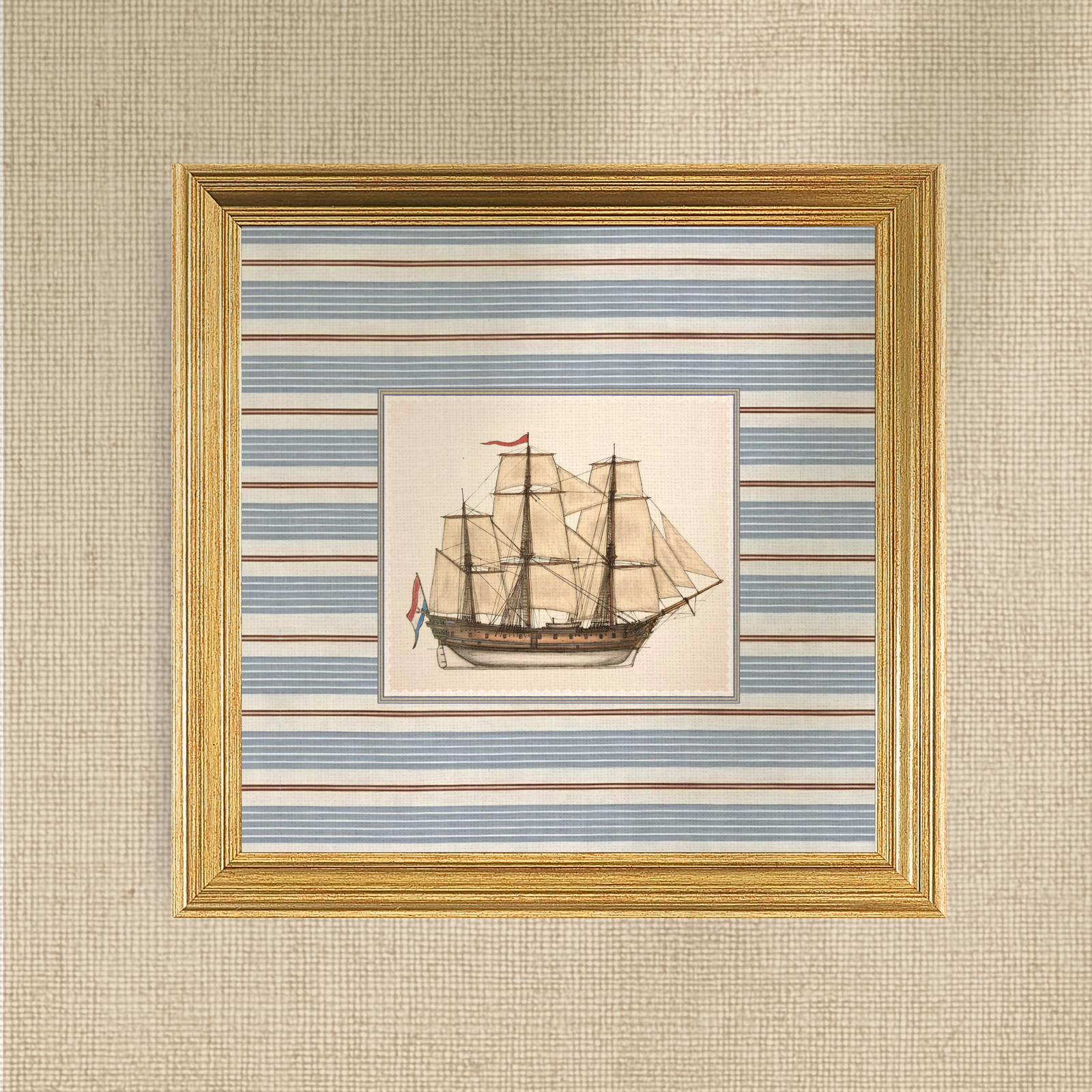 Vintage Sailboat I