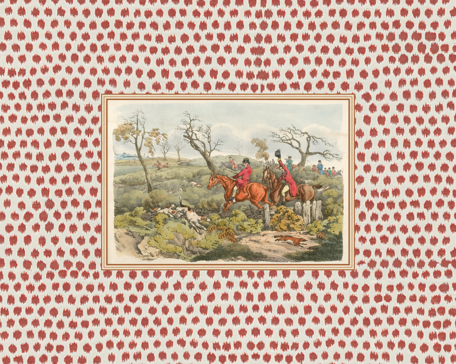 Sporting Sketch 2 - Fox Hunting